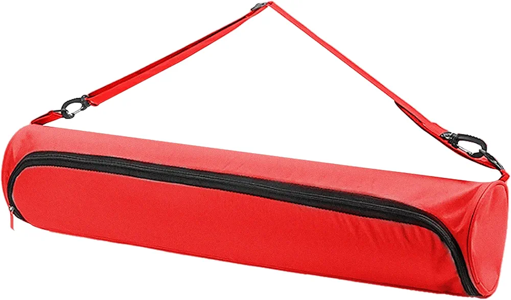 Floor Carry Bag Yoga Mat Bag Yoga Mat Carrier Bag Portable Yoga Mat Carrier Bag for Most Yoga Mats with Storage Pockets with Adjustable Strap