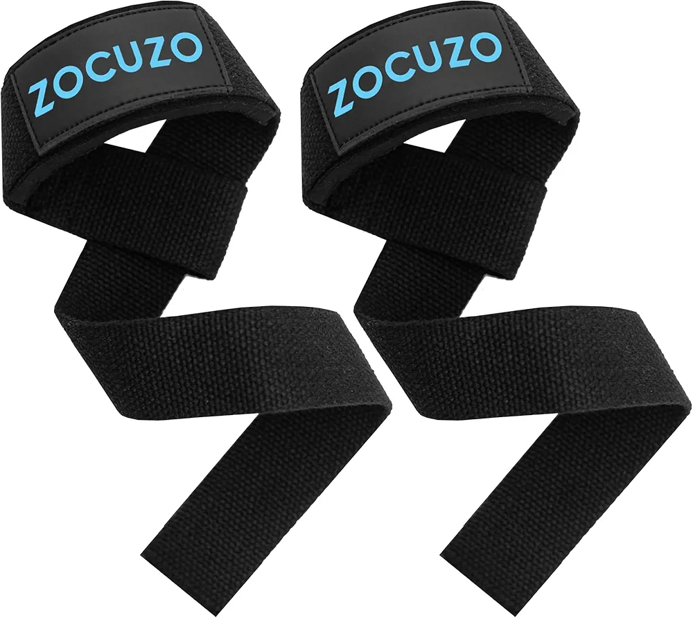 Lifting Straps Enhance Your Weightlifting and Strength Training Lifting Wrist Straps for Bodybuilding, Powerlifting for Men & Women