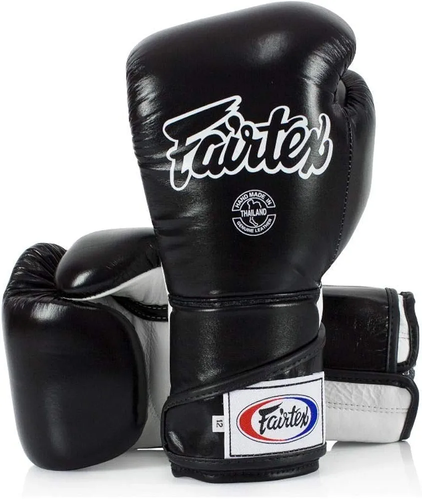 Fairtex BGV6 Angular Gloves: Premium Synthetic Leather Construction | Unique Design, Locked Thumb |Multi-Layer Padding |Ideal for Boxing, MMA, Kickboxing & More