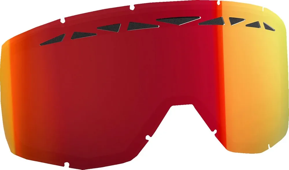 Scott Primal/Split Snow Goggle ACS Dual Lens Red
