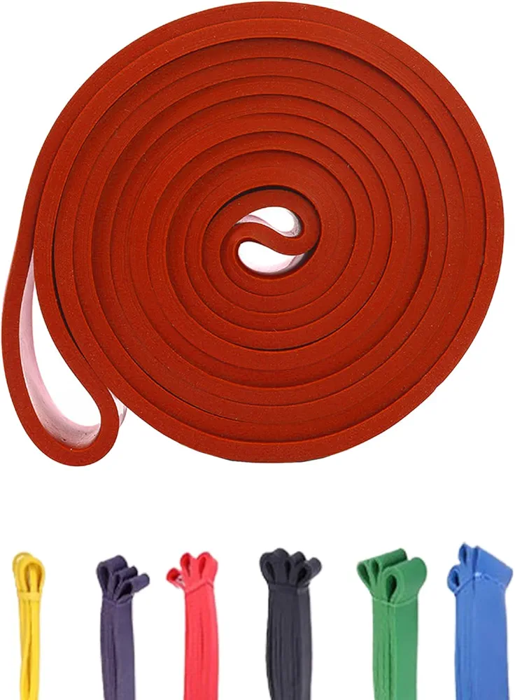 Basketball Resistance Band Training Dribbling Fitness Single Circle 6 Levels Strong Heavy Duty Professional Exercise Bands Natural Latex 41 Inch Loop