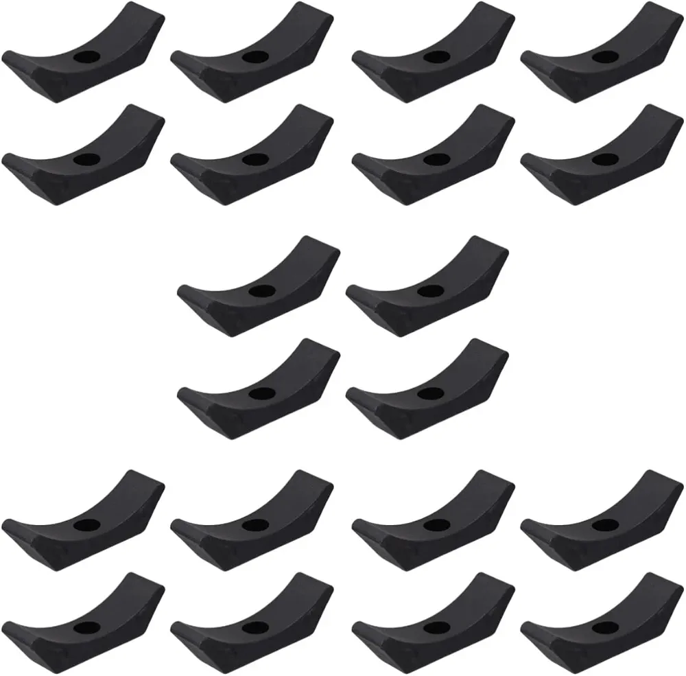 BESPORTBLE 20pcs Supplies Accessories Racks Equipment Tool for Saddles Stand Cradles Workout Storage Mm Holder Replacement Tower Rack Hand Exercise Durable Dumbbell Weight Brackets Saddles,