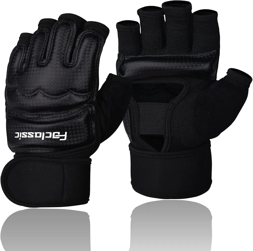 Kickboxing Sparring Gloves MMA Gloves Boxing Gloves for Men Women Kids Half Finger Punching Bag Gloves Fighting Gloves UFC Gloves for Men Women Boxing Training