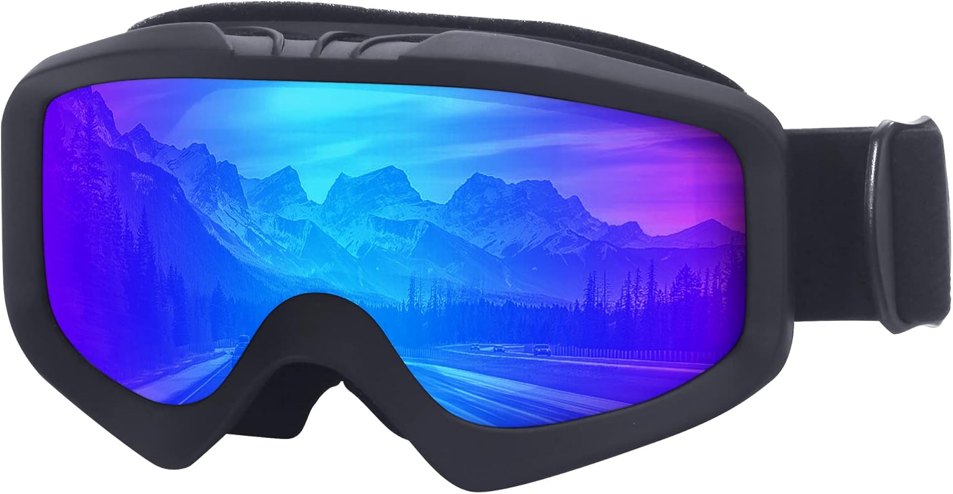 SKYWAY Ski Goggles,OTG Snow Snowboard Goggles for Men Women Snowmobile Skiing Skating SS6001