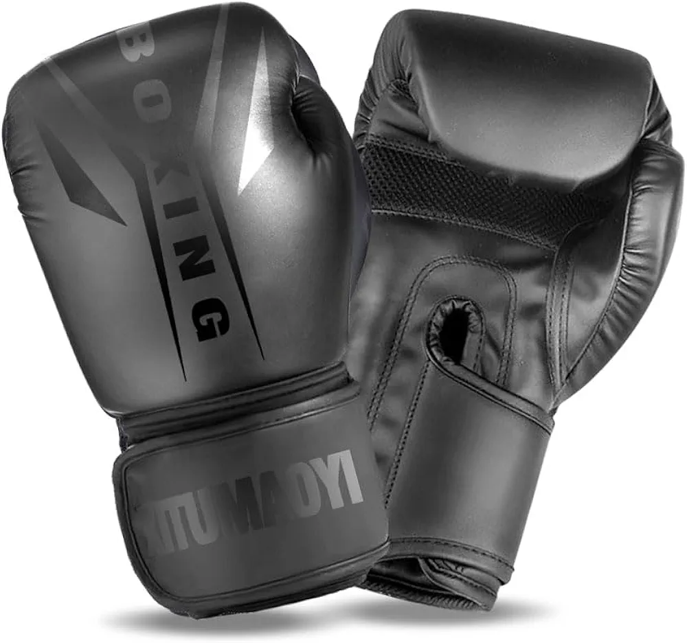 Boxing Gloves for Men and Women - Muay Thai, Kickboxing, and Heavy Bag Workout Gloves for Boxing and MMA Training