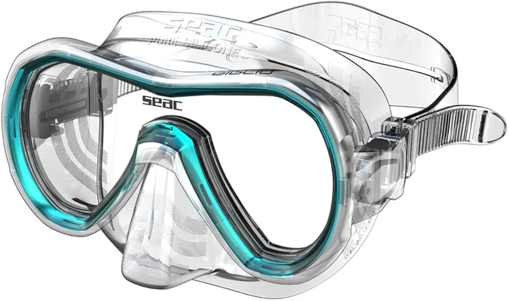 SEAC Giglio, Snorkelling and Scuba Diving Mask for Adults and Younger Divers