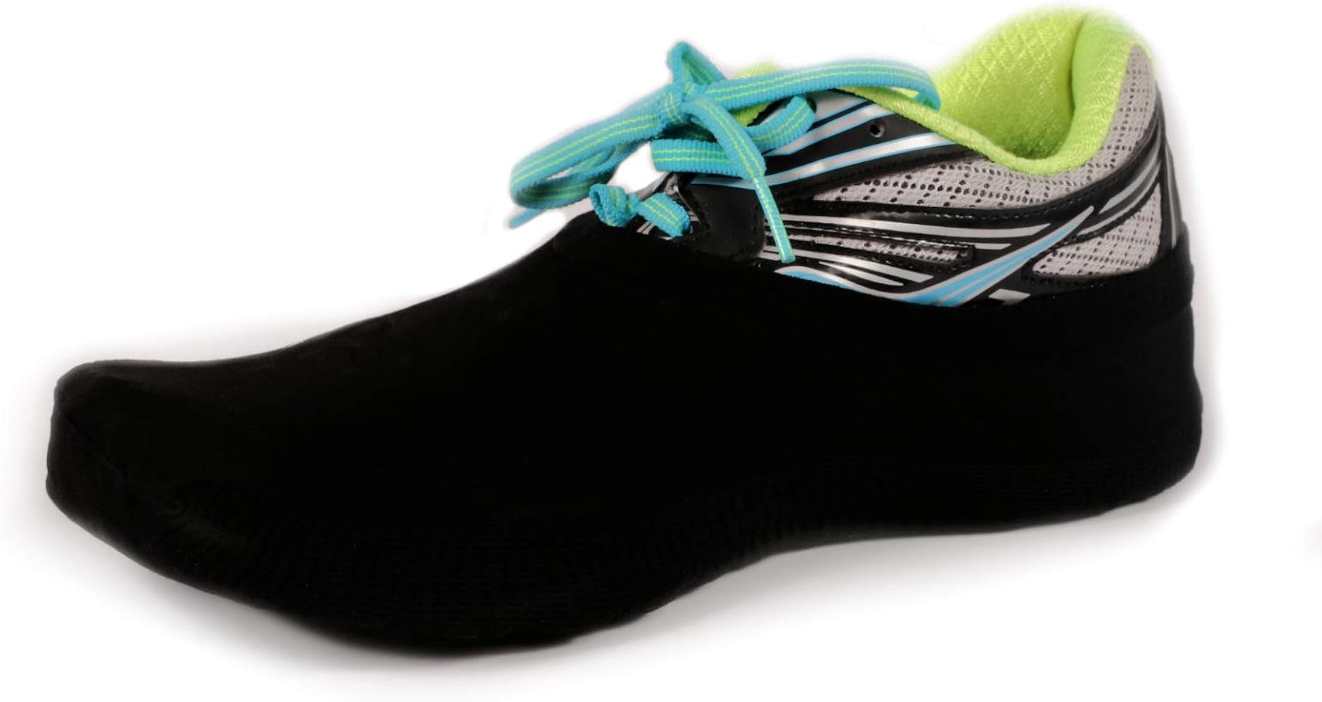 PS Athletic Shoe Covers for Dancing (1 pair, 2 Socks), Socks Over Shoes, Overshoes for Sneakers, Smooth Pivots & Turns