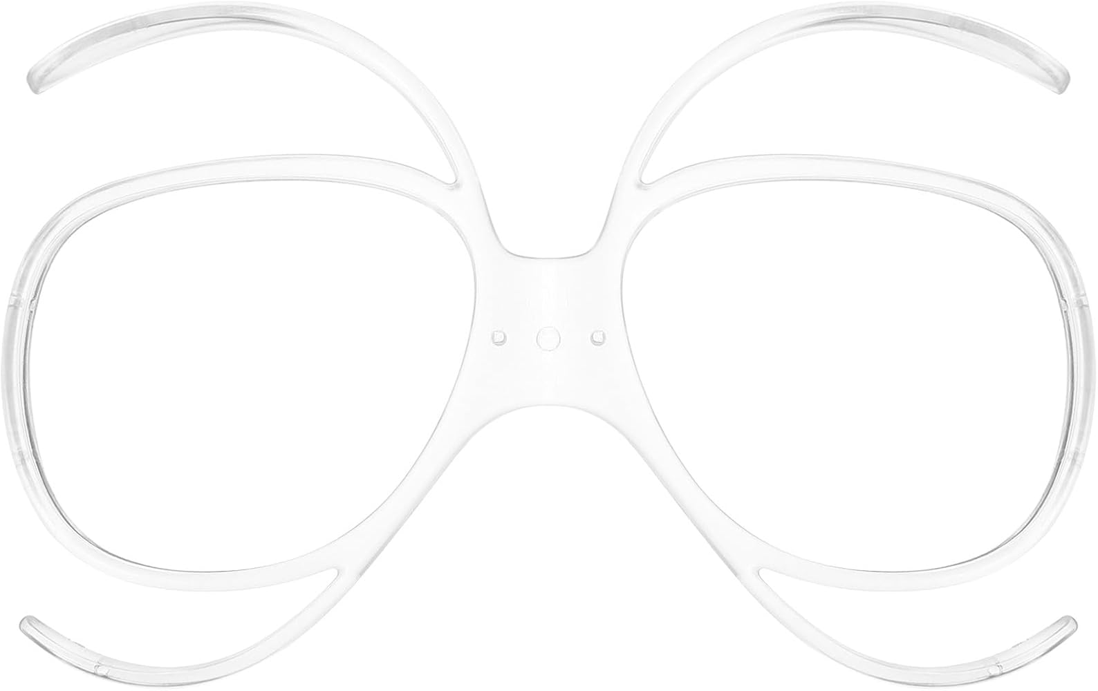 Sosoport Ski Rx Insert, Optical Adaptor Snowboard Goggle Insert for Glasses Wearers Universal Size Inner Frame for Snowboard Motorcycle Goggle