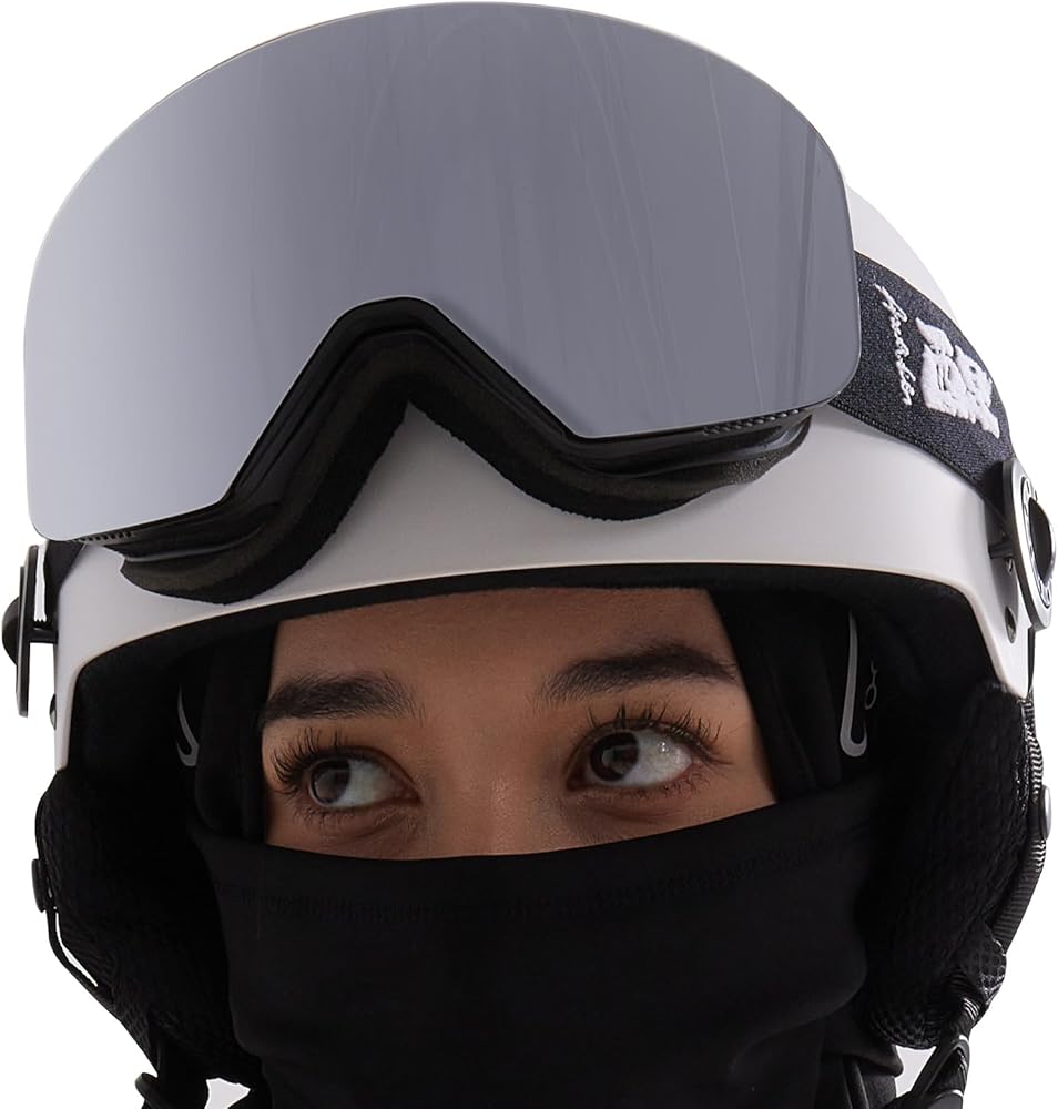 Snow Ski Goggles Outdoor Equipment Magnetic Type Exchangeable EyeProtection Ski Goggles-Outstanding Windproof Performance Handy Goggles