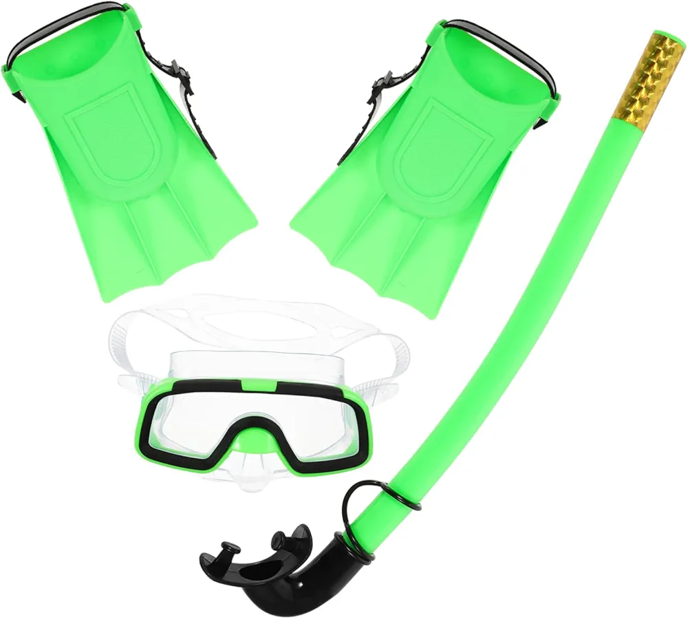 Toddmomy Children's Diving Suit Face Masks Scuba Snorkeling Tool Compact Snorkeling Gear Snorkeling Gear Semi-Dry