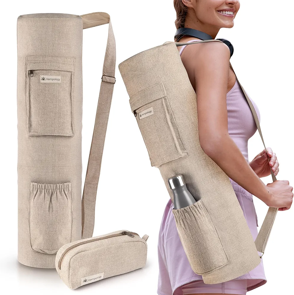 Yoga Mat Bag - Yoga Mat Carrier with Adjustable Strap, Yoga Bag for Mat, Yoga Mat Bag Carrier for Standard Size Mats, Yoga Mat Bags, Yoga Mat Carrier for Men and Women