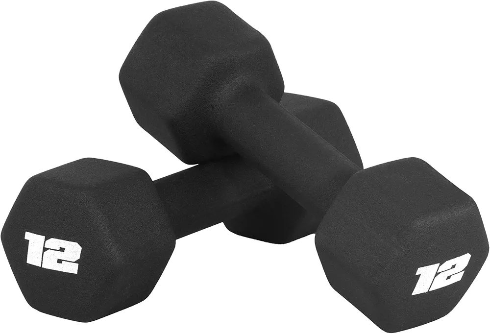 CAP Barbell Neoprene Dumbbell Hand Weights - Pair | Multiple Options