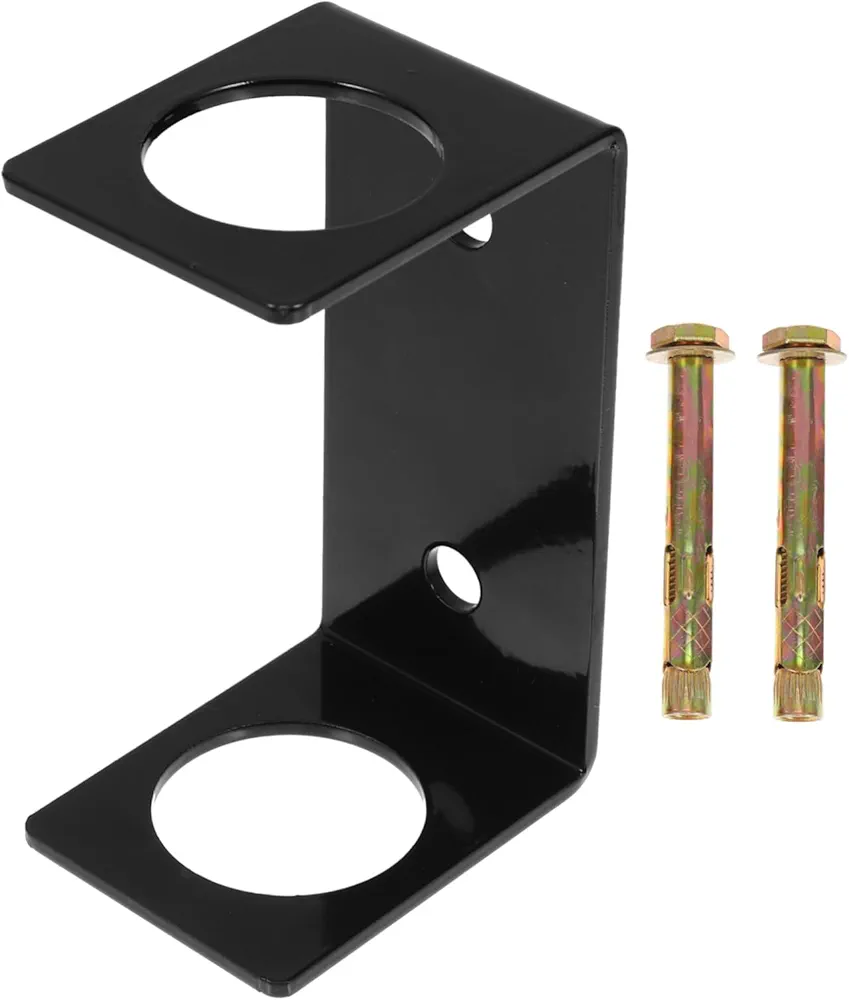 Squat Rack Barbell Holder Wall Mount Barbell Stand for Safe Storage of Electroplating Bars