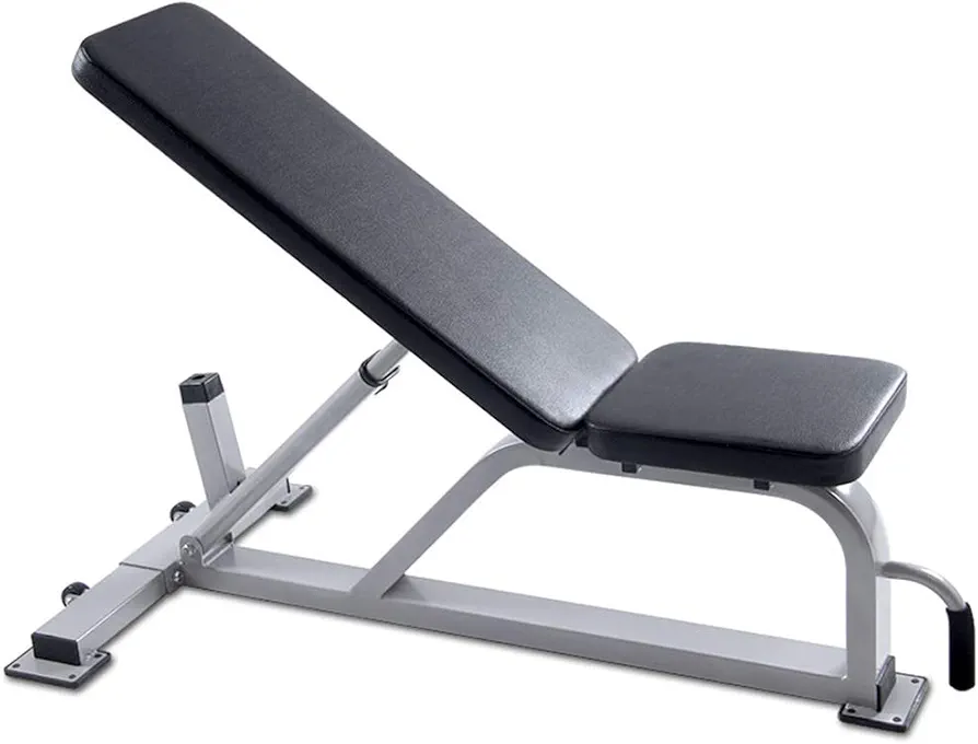 Weight Bench Adjustable, Press Exercise Gym Bench Multifunctional Utility Workout Bench, Sit Up Incline Abs Benchs for Weightlifting,Black