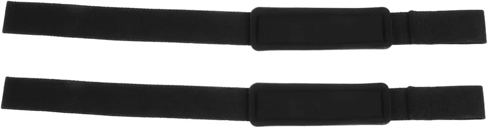 2pcs Grip Belt Belts Hand Lifting Wrist Straps Workout Men Dumbbell Brace Support Weight Tape Powerlifting Mans Gym Pads Adjustable Hooks Wrist Band Wristbands Sbr Black