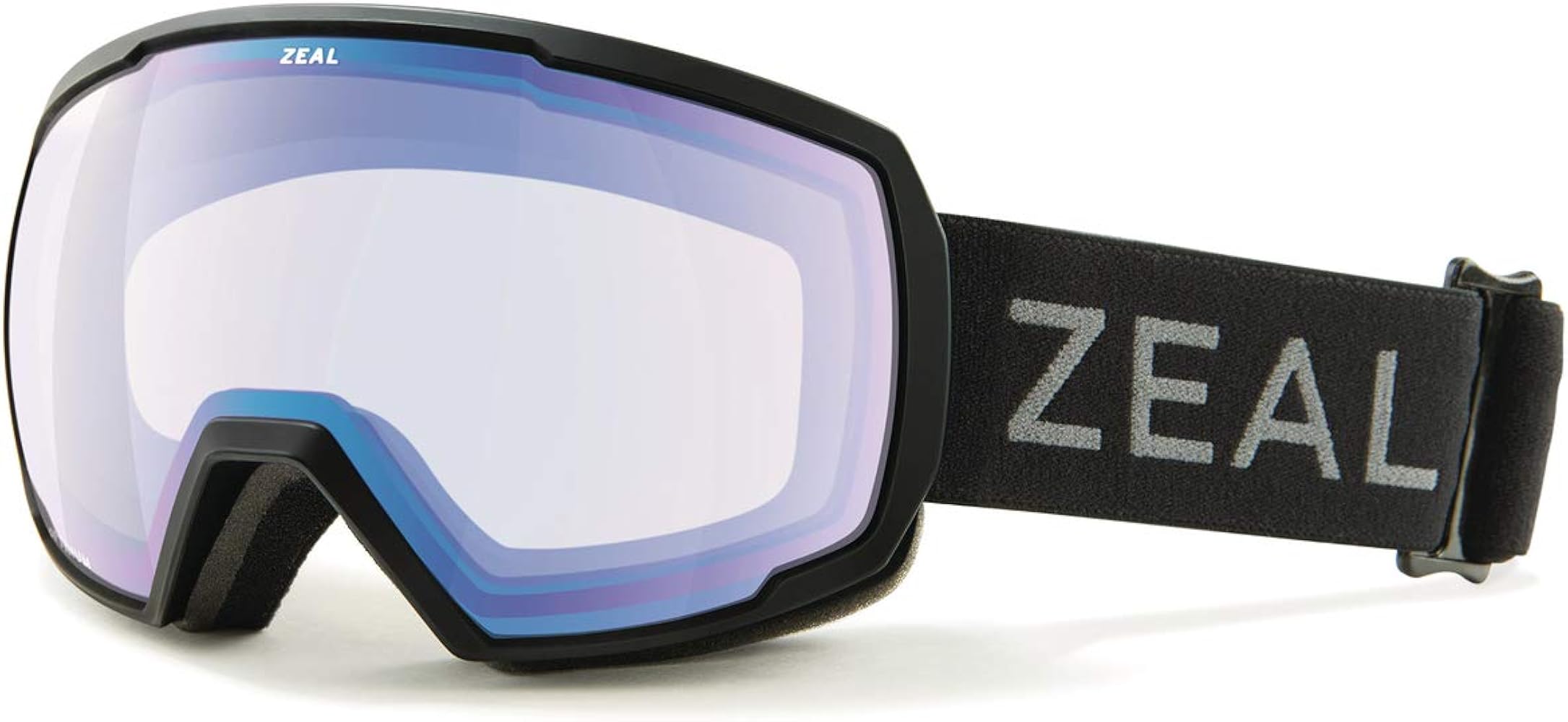 Zeal Optics Nomad - Full Frame Ski & Snowboard Goggles For Men & Women (Dark Night, Persimmon Sky Blue Mirror)