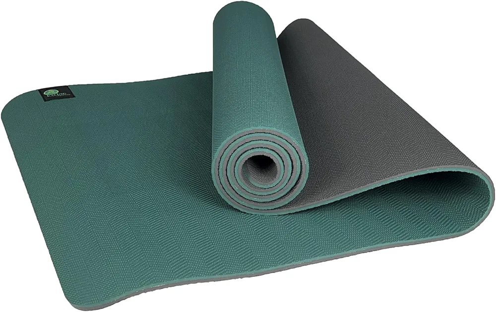 8mm ECOmat Yoga Mat - Super Grippy, Sustainable, Reversible, Lightweight, Non-Toxic, 72"x24"