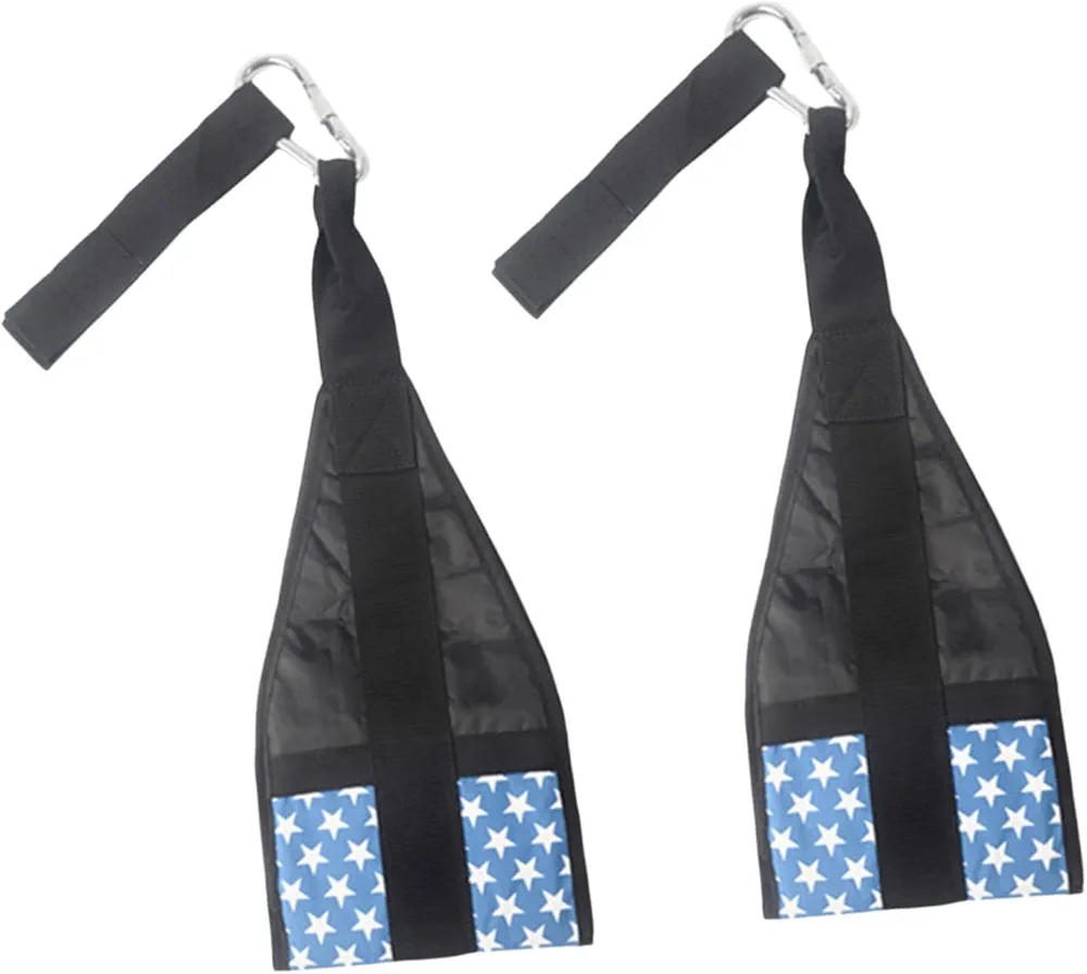 kowaku 2Pcs Fitness Ab Straps Weight Lifting Straps Heavy Duty Exercising Gear Hanging Ab Straps Ab Slings Straps for Exercise Gym
