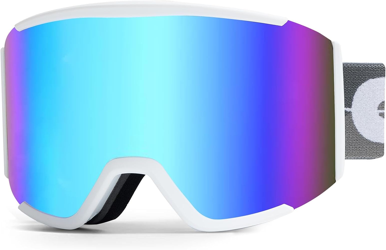 Ski Goggles For Men Women,Anti Fog UV Protection Snowboard Goggle for Adult Youth,Snow Goggles Over Glasses
