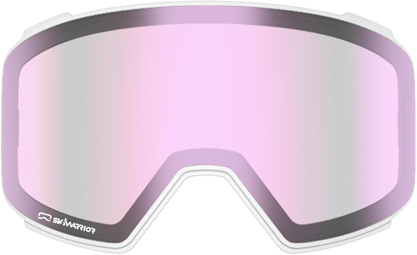 Double-Layer Replaceable Magnetic Lens with UV Protection, Anti-Glare Anti-Fog Features for G02 Ski Goggles