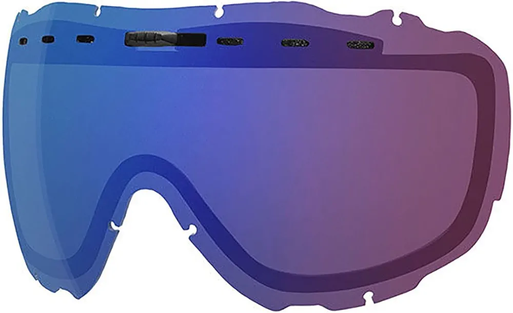 Smith Prophecy Turbo Fan Snow Goggle Replacement Lens (ChromaPop Storm Rose Flash)