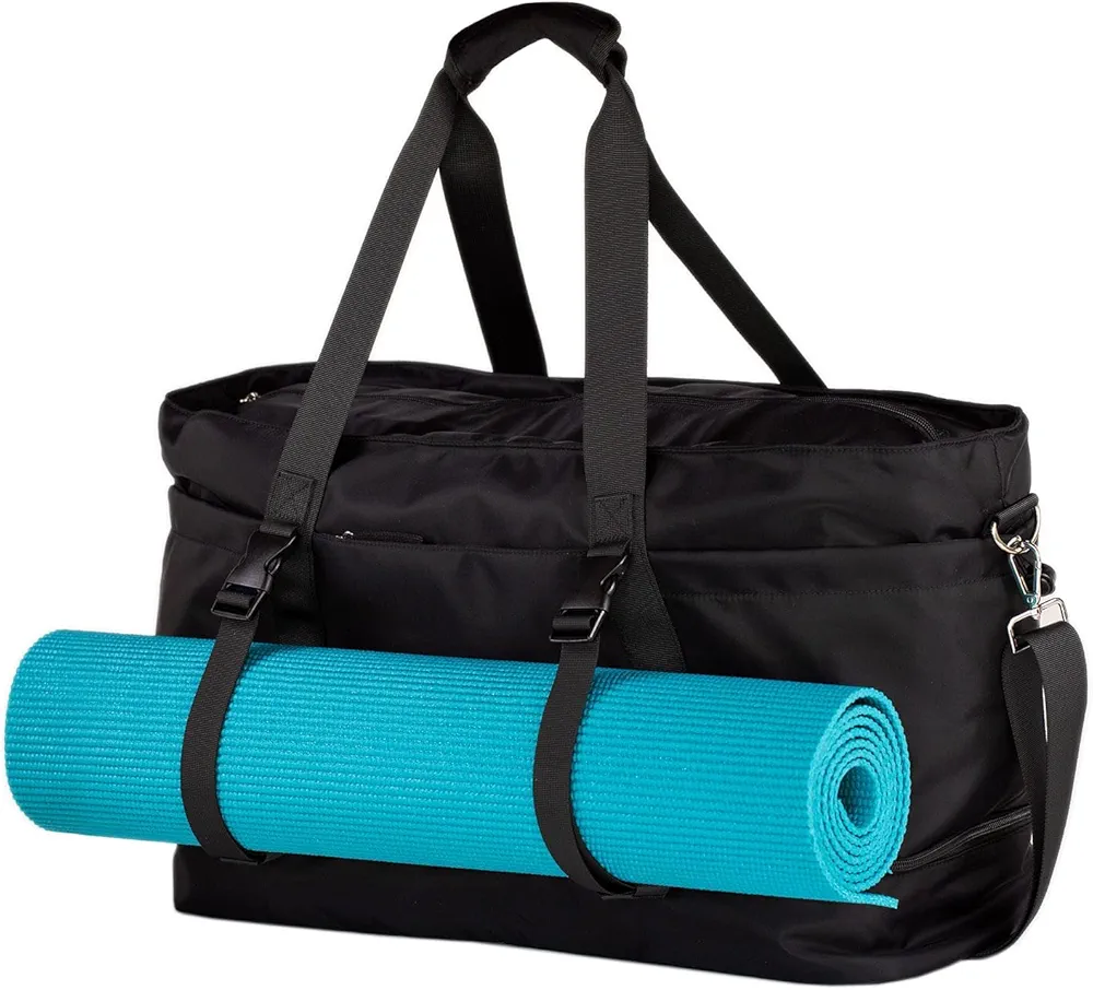 Zen Traveler Yoga Mat Bag | Yoga Bag | Yoga Mat Bag | Yoga Mat Carrier | Gym Bag Women | Gym Bag Yoga Mat Holder | Workout Bag | Gym Tote Bag | Yoga Bag for Mat | Weekender Bag