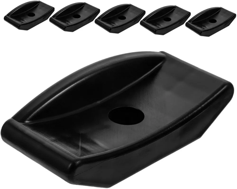 6pcs Dumbbell Rack Dumbbell Floor Rack Weight Stand for Dumbbell Small Weight Rack Dumbbell Bracket Dumbbell Storage Rack Hand Weight Rack Dumbbell Floor Pad Gym Accessory Black Pp