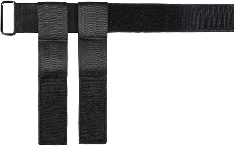 Dumbbell Traning Strap Ankle Weight Lifting Strap Dumbbell Weight Strap Adjustable Foot Attachment for Lifting Yoga Strength Training Black