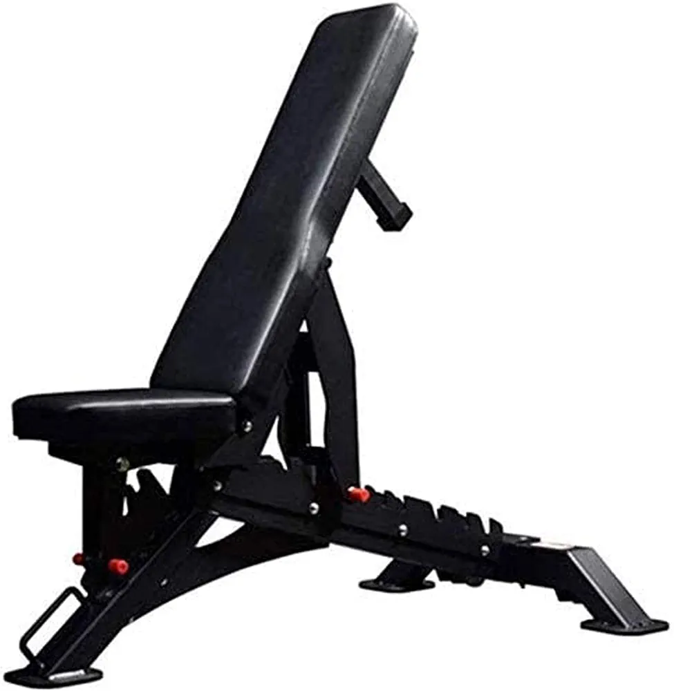 Adjustable Weight Bench Multi-Functional Training Dumbbell Bench Folding Workout Bench Multi-Functional Fitness Bed Sit-ups Board Home Fitness Equipment