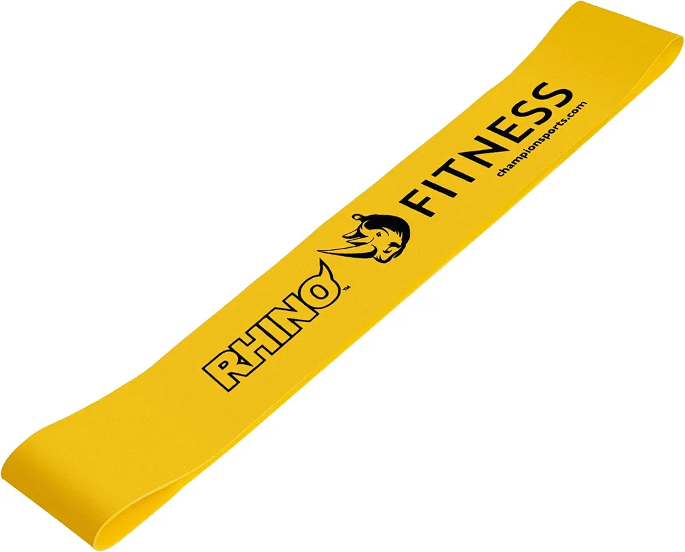 Champion Sports Stretch Loop Bands for Men and Women, Light to Heavy Resistance - Durable Fitness Band for Strength Training, Stretching, Rehabilitation - Premium Home Workout Equipment