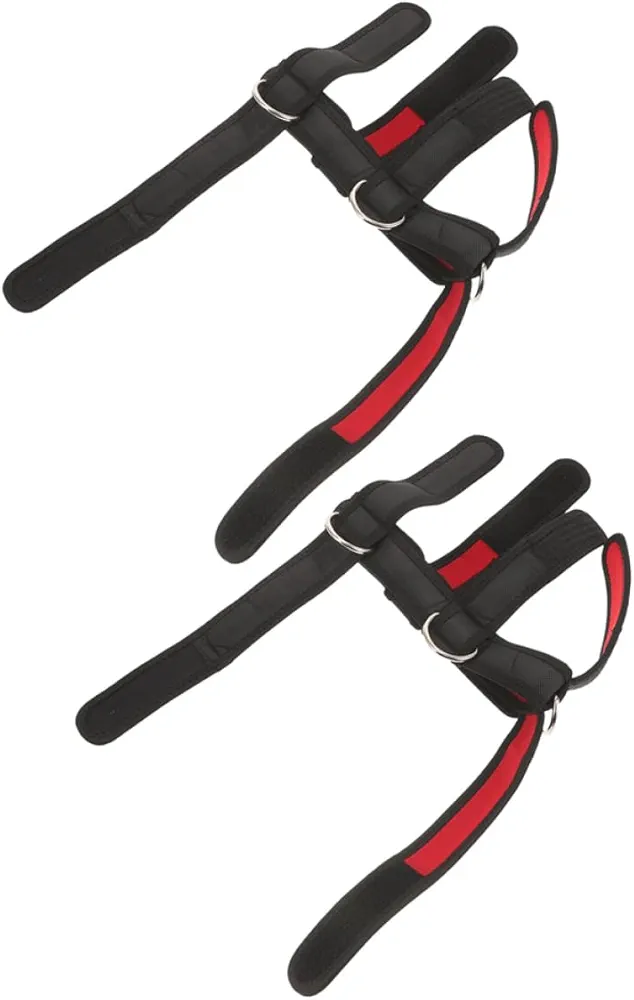 BESPORTBLE 2pcs Neck Training Harness with Adjustable Strap Padded Head Weight Lifting Harness for Strength Training Accessories
