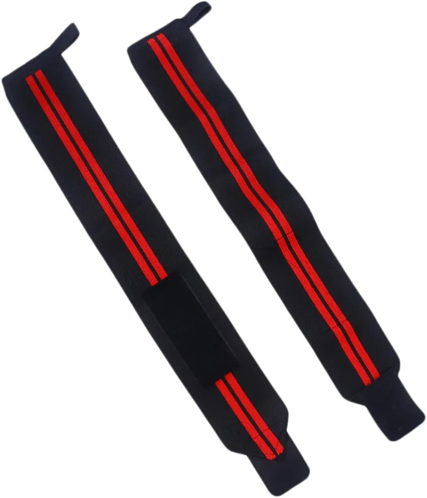 2pcs Wrist Strap Brace Grip Lifting Straps Wrist Wraps Wrist Cover Generic Gym Compression Gloves Gold Arm Kickback Ankle Straps Wrist Bands Straps for Gym Hand Strengthener Thumb