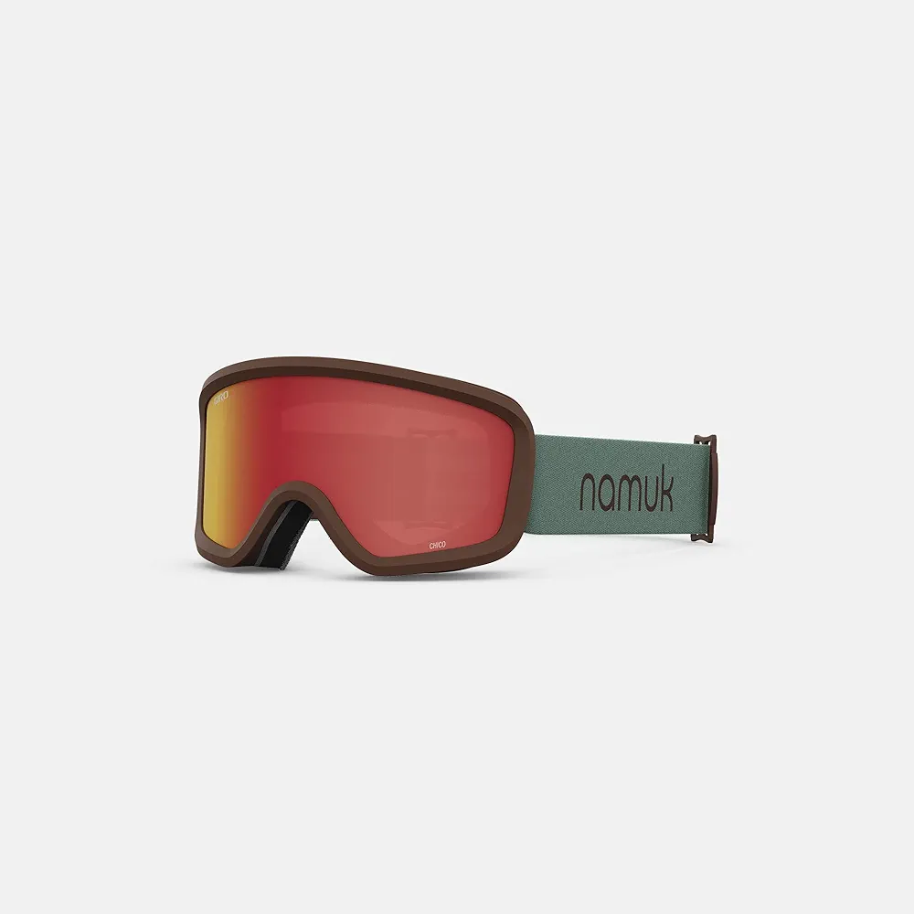 Giro Chico 2.0 Snow Goggles 2023 - Kid's Namuk North Lights/Chocolate Frame with Amber Scarlet Lens Small