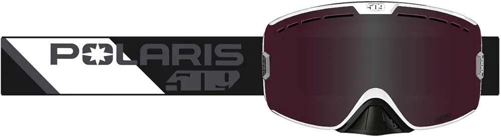 Polaris Off Road 509 Kingpin Adult Adjustable Snow Goggles with Anti-Fog Coating