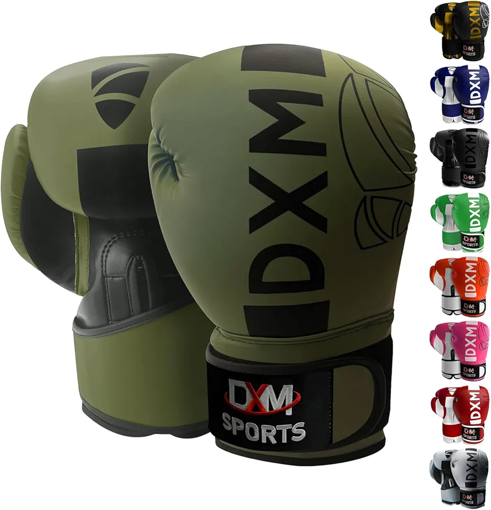 Boxing Gloves for Men & Women, Boxing Training Gloves, Kickboxing Gloves, Sparring Gloves, Heavy Bag Workout Gloves for Boxing, Kickboxing, Muay Thai, MMA