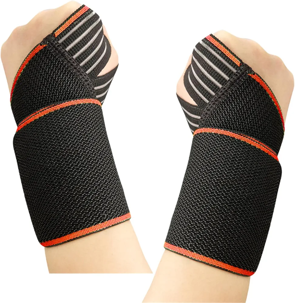 Weight Lifting Straps Wrist Support for Bodybuilding Powerlifting Deadlifting Gym Fitness Training Exercise