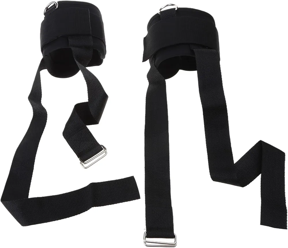 1Pair Adjustable Foot Weight Ankle Straps Weight Liftings Foot Bands Working Out Attachments For Gym