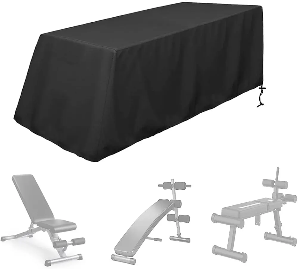 Adjustable Weight Bench Cover Outdoor Indoor Sit-up Board Cover Heavy Duty Oxford Fabric Exercise Workout Bench Cover for Sit-up Board, Weight Bench,Dumbbell Bench