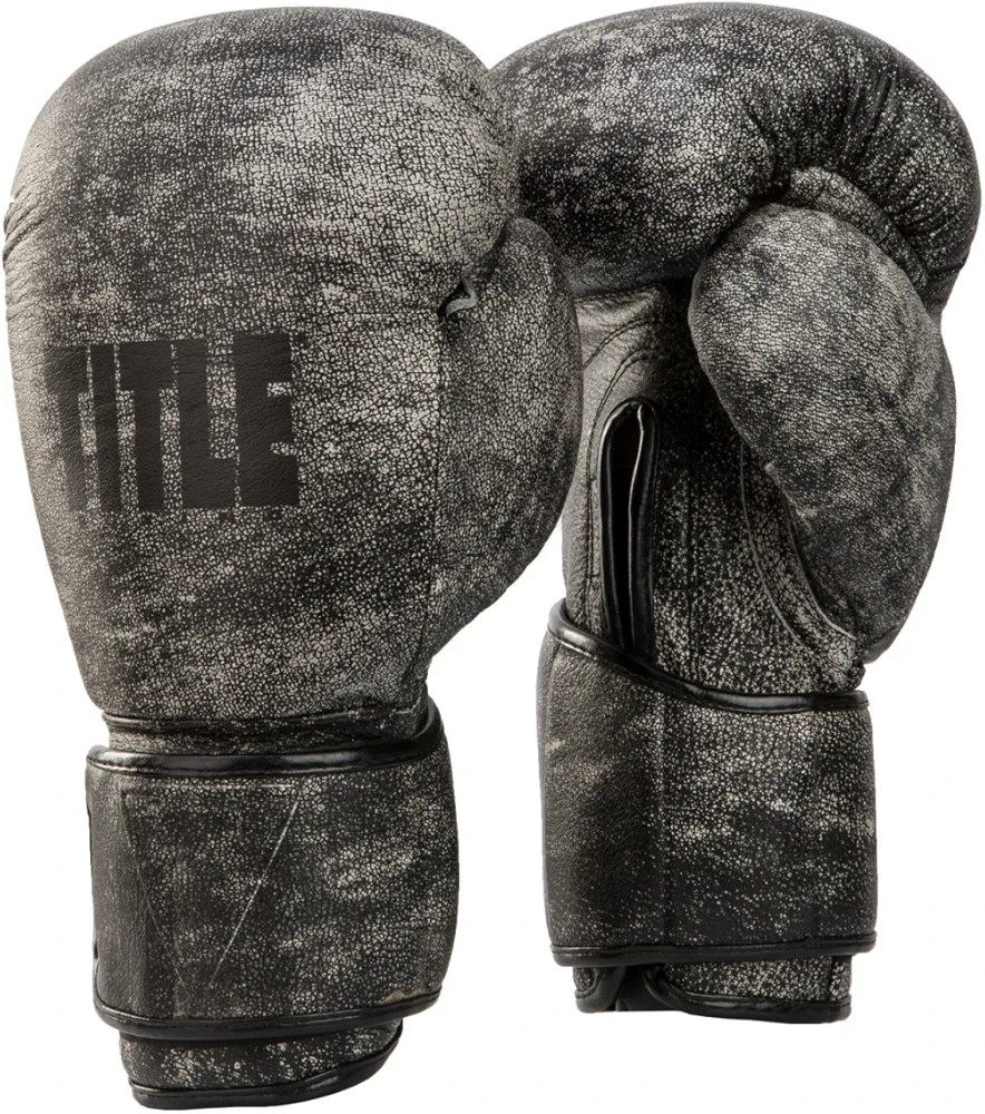 Title Boxing Distressed Glory Training Gloves, 12 oz