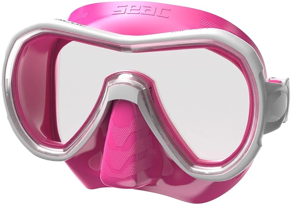 Seac Panarea Soft Swimming and Snorkeling Mask, Mono Lens Siltra