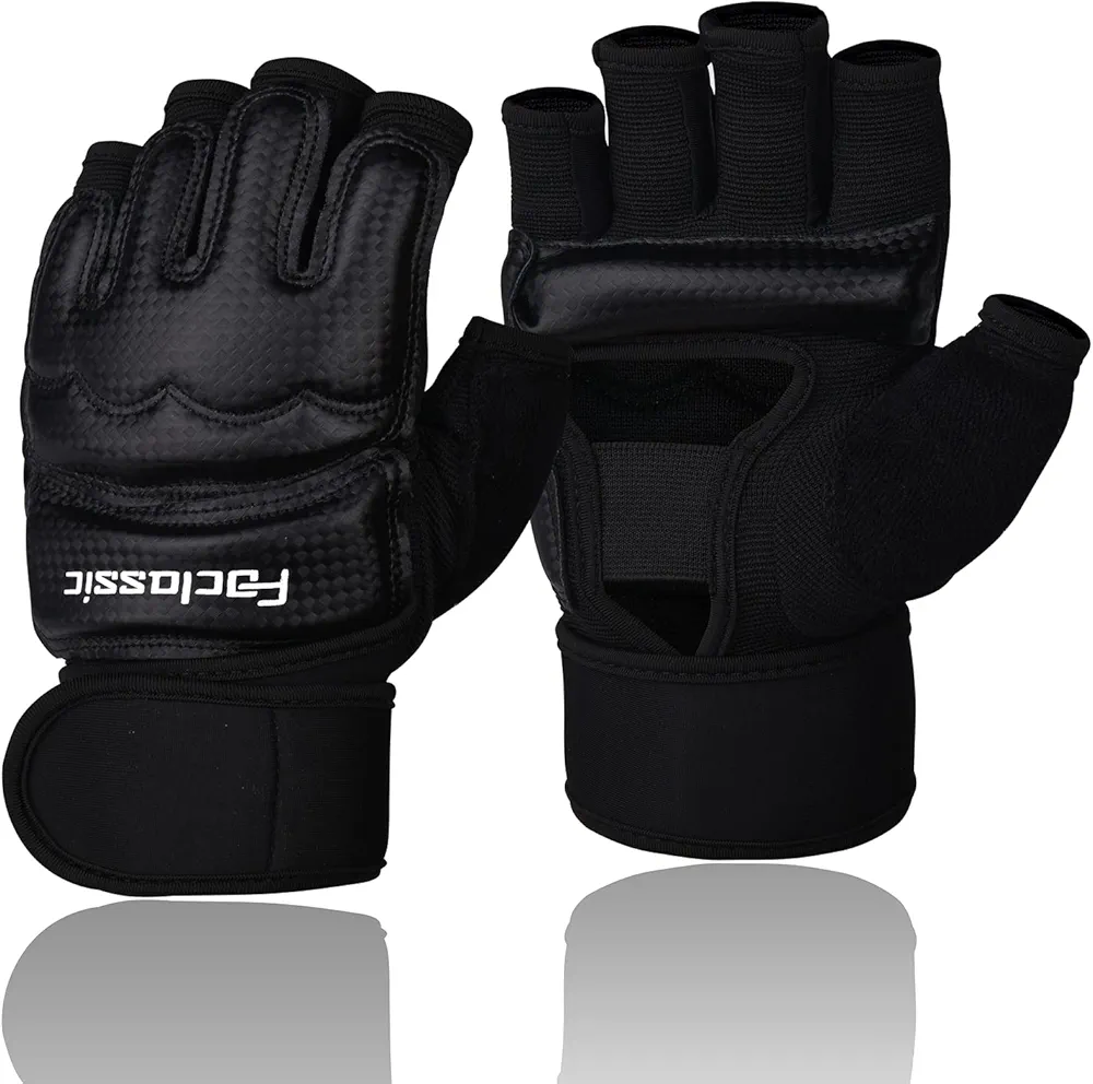 Kickboxing Sparring Gloves MMA Gloves Boxing Gloves for Men Women Kids Half Finger Punching Bag Gloves Fighting Gloves UFC Gloves for Men Women Boxing Training