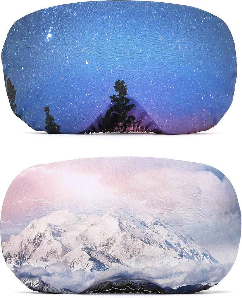 Protective SKI Goggle Cover Sleeve - Keep Your Lenses Clean and Scratch-Free - Gifts for Ski Lovers