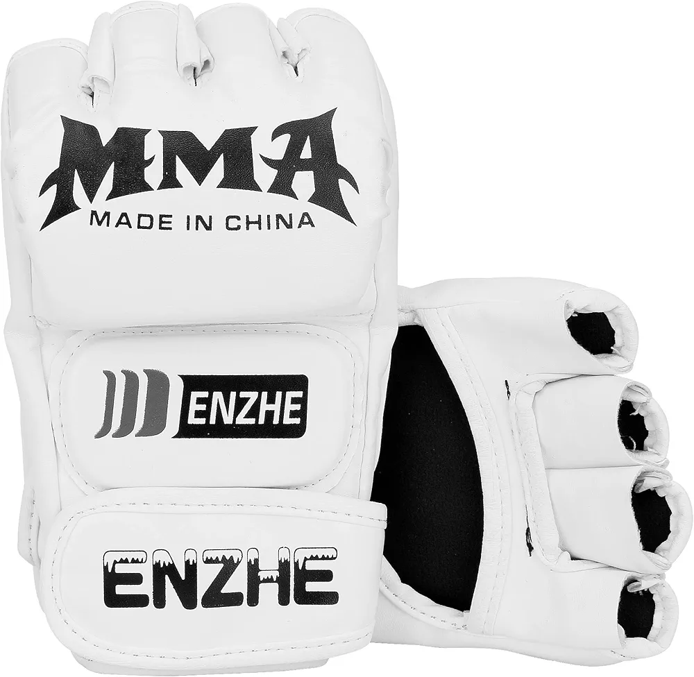 GINGPAI Half Boxing Gloves for Men Women, Training Gloves for Punching Bag, Kickboxing, Muay Thai, MMA, UFC，Boxing Mitts