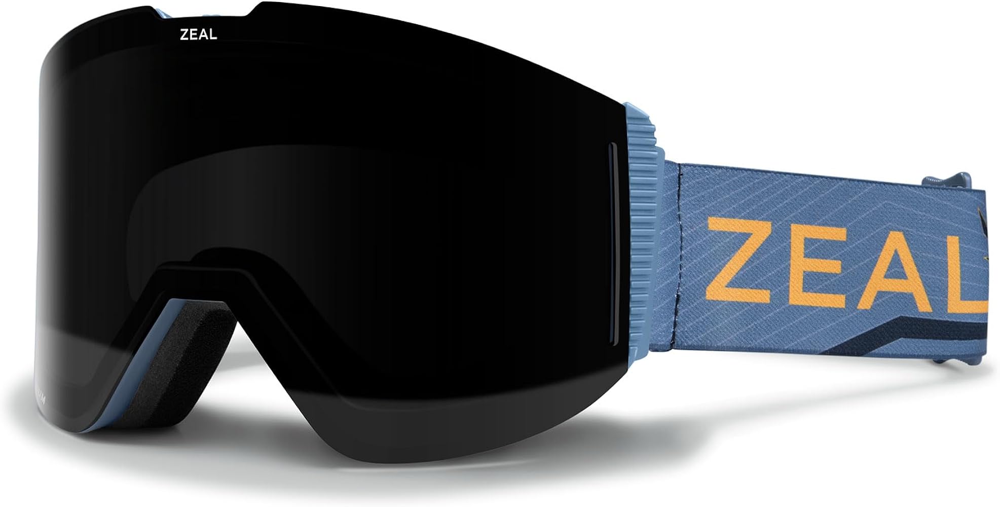 Zeal Optics Lookout Ski & Snowboard Goggle for Men & Women w/Interchangeable Bonus Lens, OTG, Anti-Fog, Laser Moose/Dark Grey