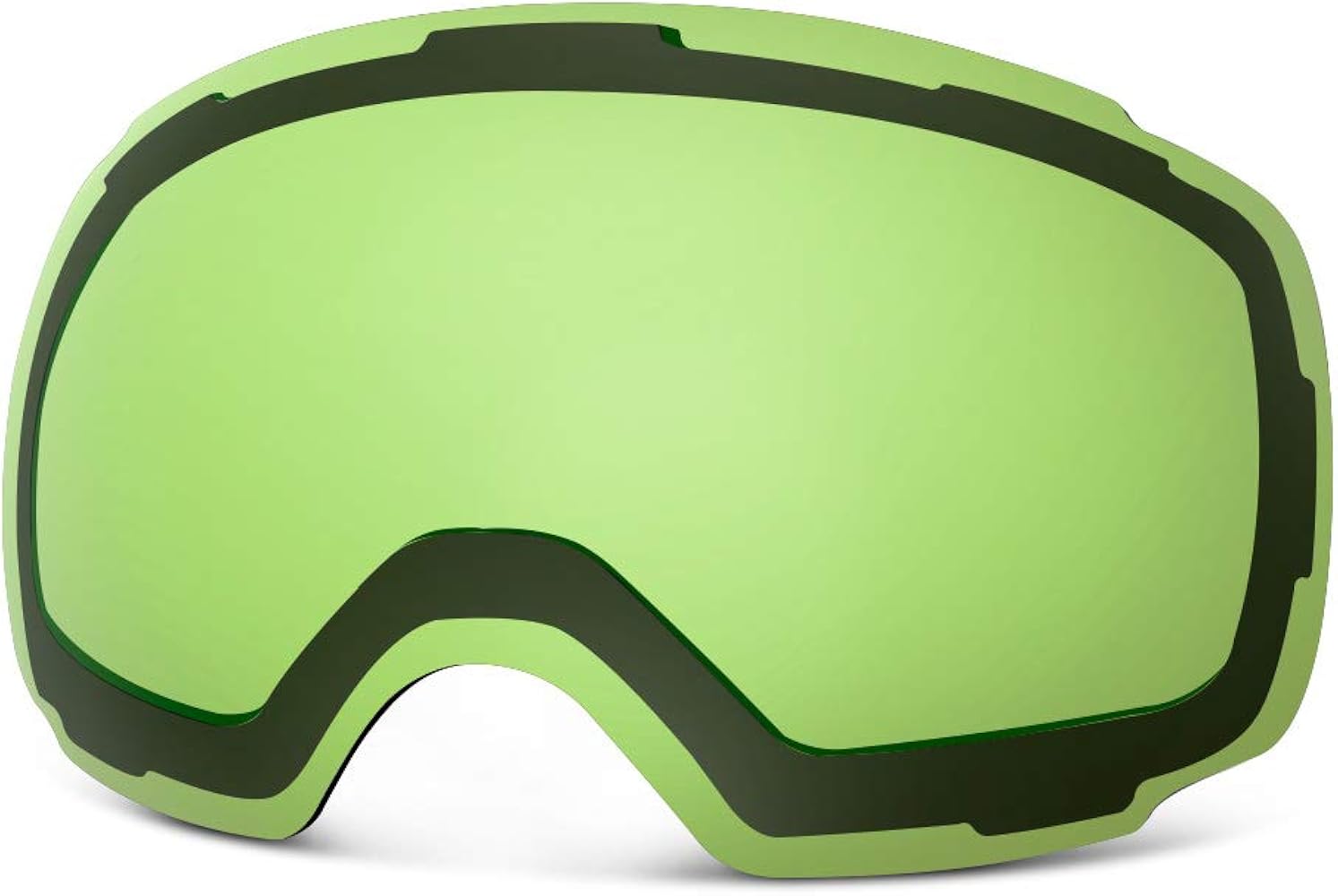 OutdoorMaster Ski Goggles PRO Replacement Lens - 20+ Choices (VLT 80% L.Green Lens)
