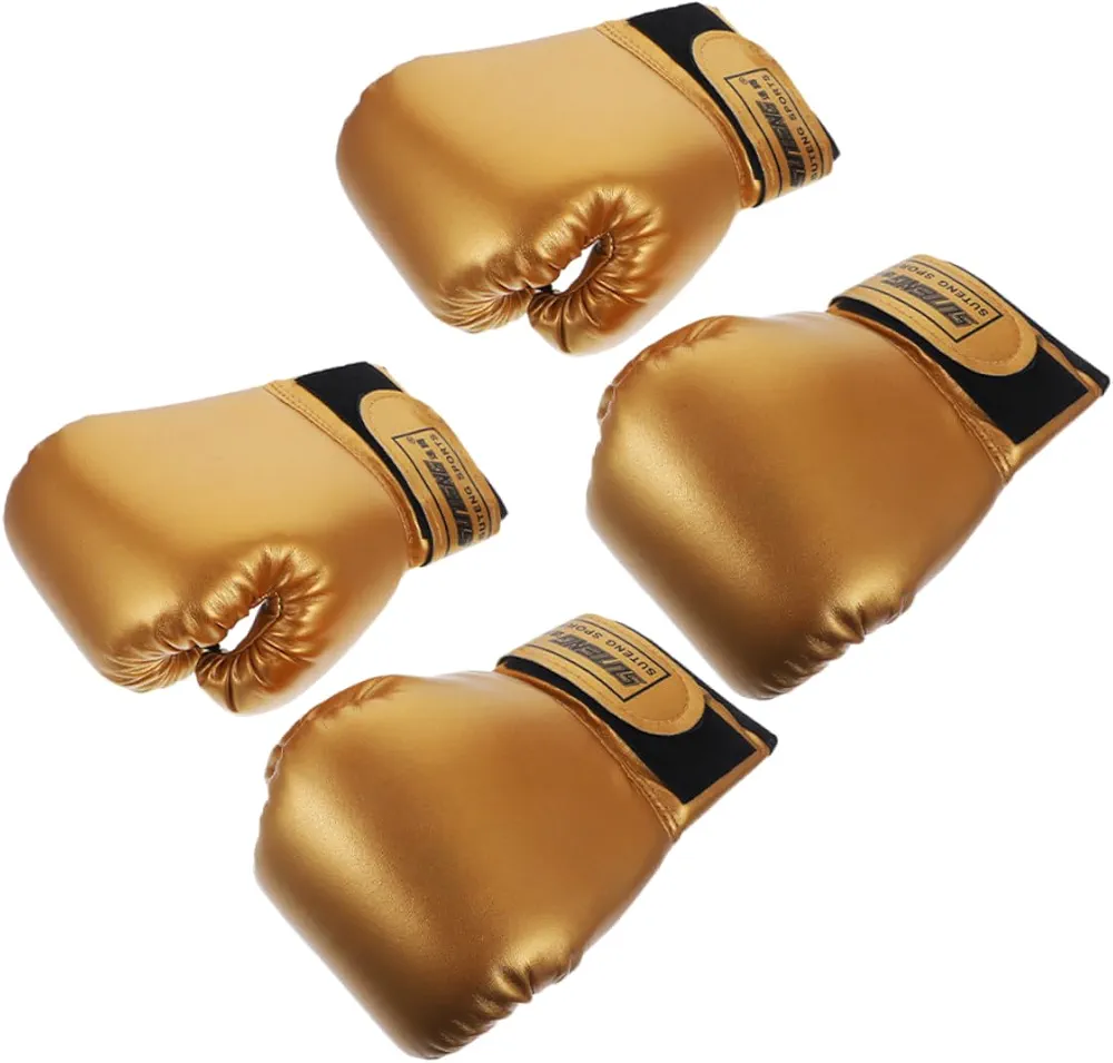 2 Pairs Boxing Gloves for Kids Replacement Sparring Gloves for Toddlers Children Punching Gloves for Kickboxing Training Gloves