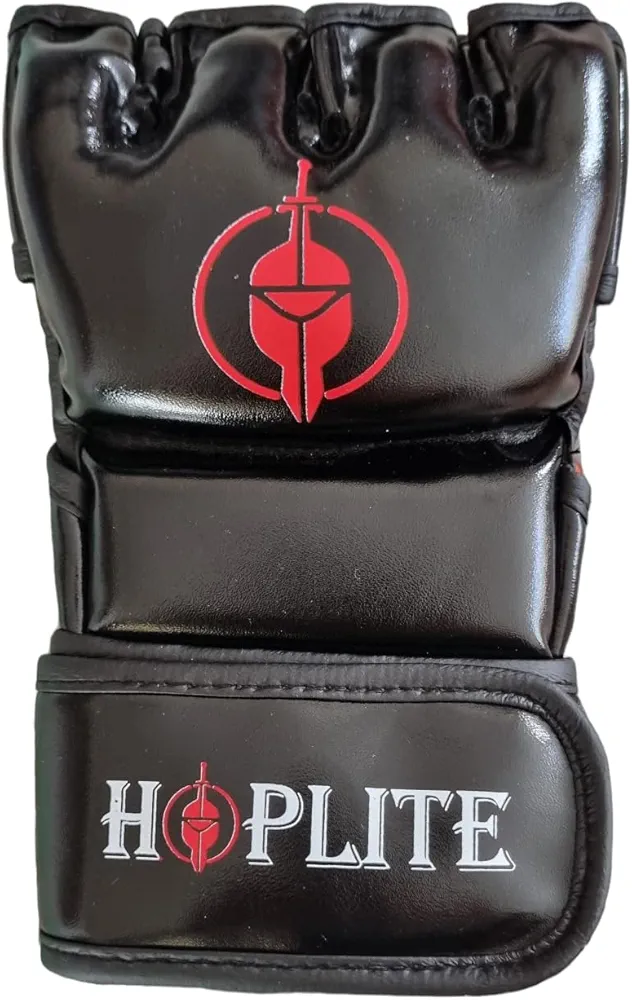 MMA Half Finger Gloves – Protective Knuckle Gloves – Comfortable Secure & Durable MMA, Kick Boxing, Martial Arts and Boxing Training Gloves – Stylish Combat Sports Gear