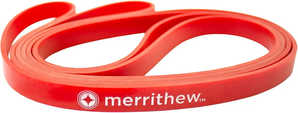 MERRITHEW Resistance Loop Band, 104.1 cm /1.3 cm, Red