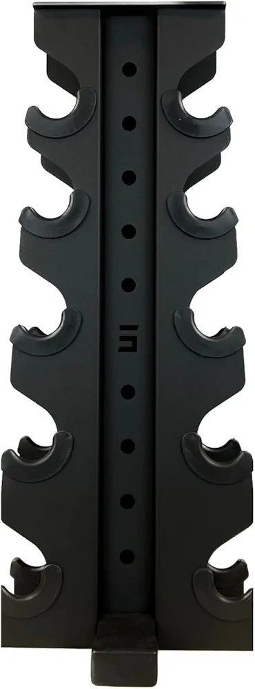 5-Tier Small Vertical Dumbbell Storage Rack - Charlie DBRK5s