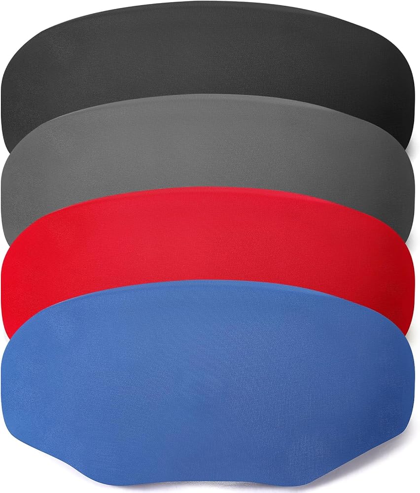 Kanayu 4 Pcs Ski Goggle Cover Protective Goggle Cover Prevents Scratches Lenses Ski Suitable Ski Enthusiast Gift (Solid)